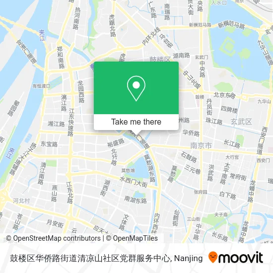 鼓楼区华侨路街道清凉山社区党群服务中心 map
