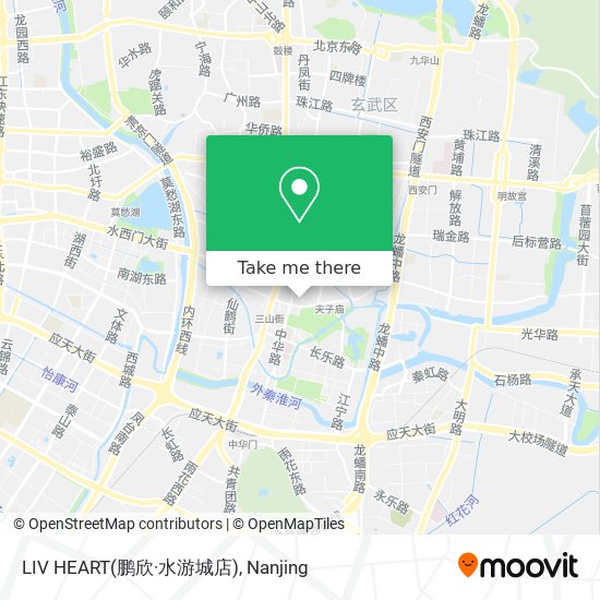 LIV HEART(鹏欣·水游城店) map