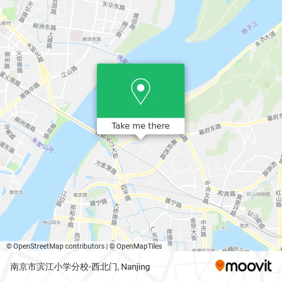 南京市滨江小学分校-西北门 map