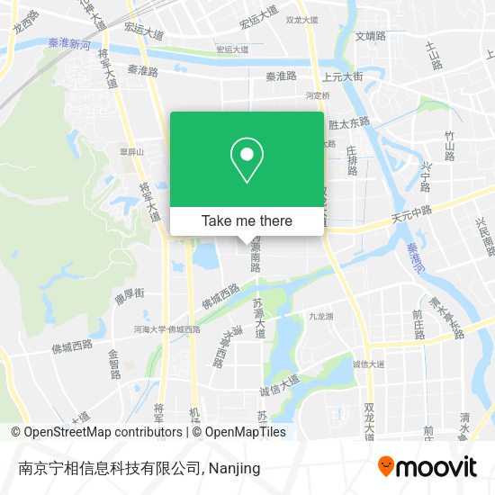 南京宁相信息科技有限公司 map