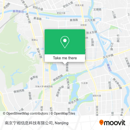 南京宁相信息科技有限公司 map