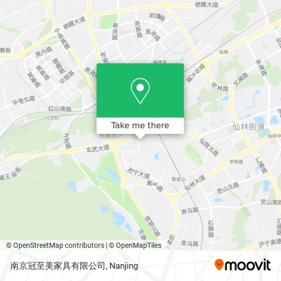 南京冠至美家具有限公司 map