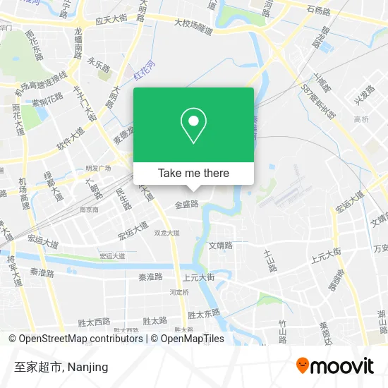 至家超市 map
