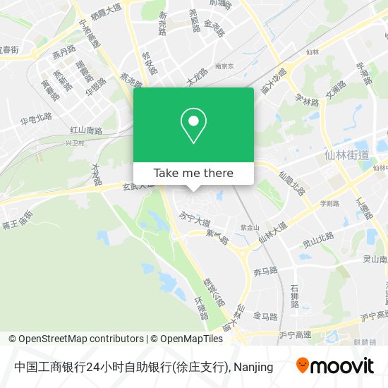 中国工商银行24小时自助银行(徐庄支行) map