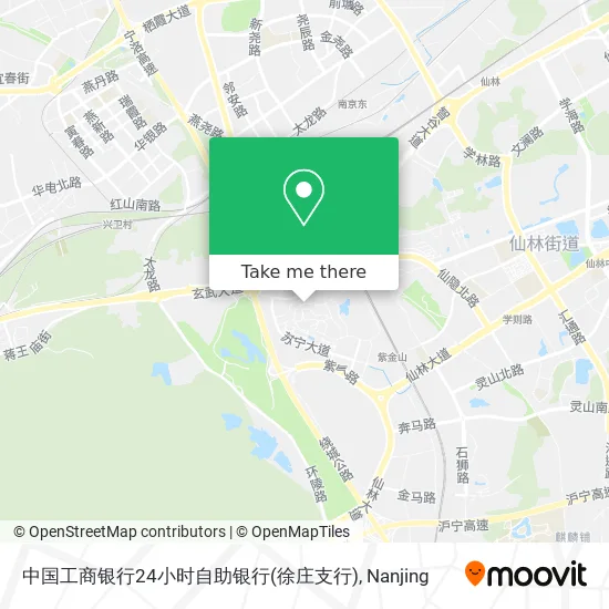 中国工商银行24小时自助银行(徐庄支行) map