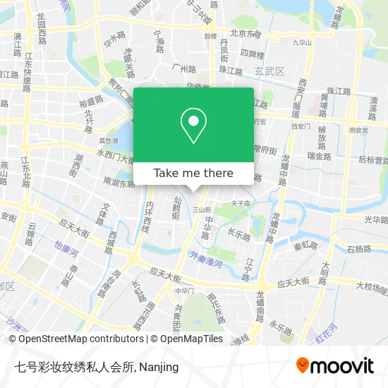 七号彩妆纹绣私人会所 map
