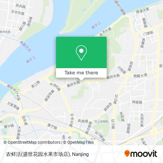 农鲜活(盛世花园水果市场店) map