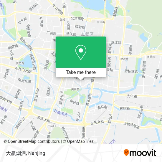 大赢烟酒 map