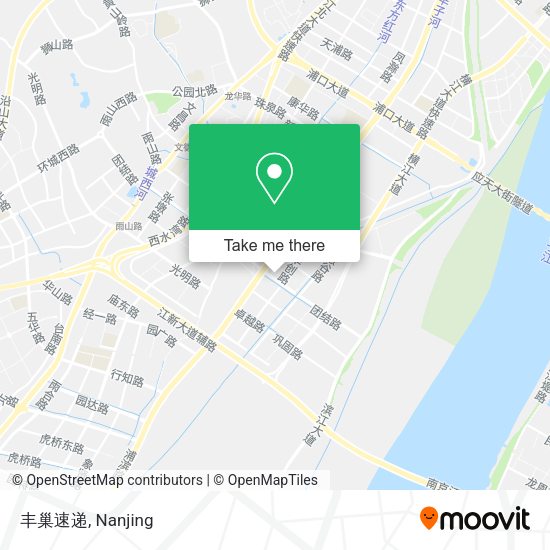 丰巢速递 map