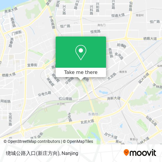绕城公路入口(新庄方向) map