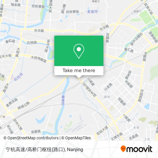 宁杭高速/高桥门枢纽(路口) map
