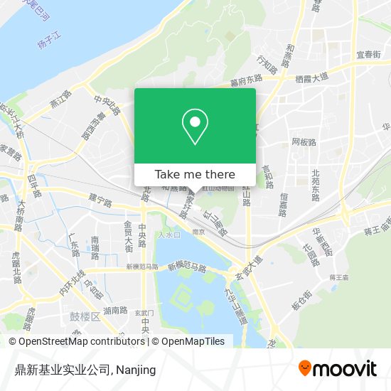 鼎新基业实业公司 map
