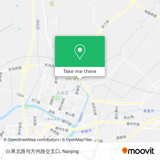 白果北路与方州路交叉口 map