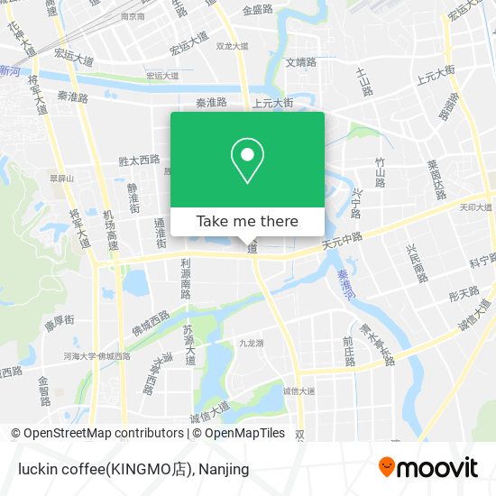 luckin coffee(KINGMO店) map