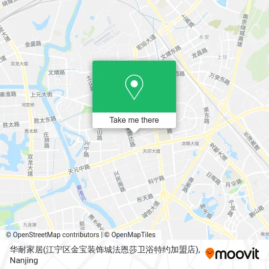 华耐家居(江宁区金宝装饰城法恩莎卫浴特约加盟店) map