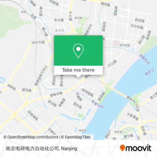 南京电研电力自动化公司 map