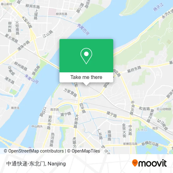 中通快递-东北门 map