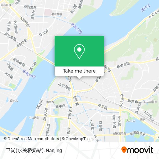 卫岗(水关桥奶站) map