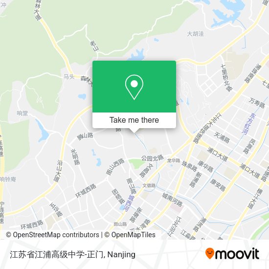 江苏省江浦高级中学-正门 map