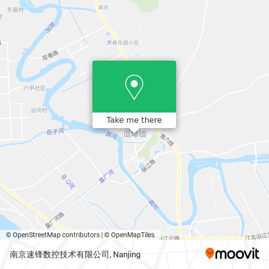 南京速锋数控技术有限公司 map