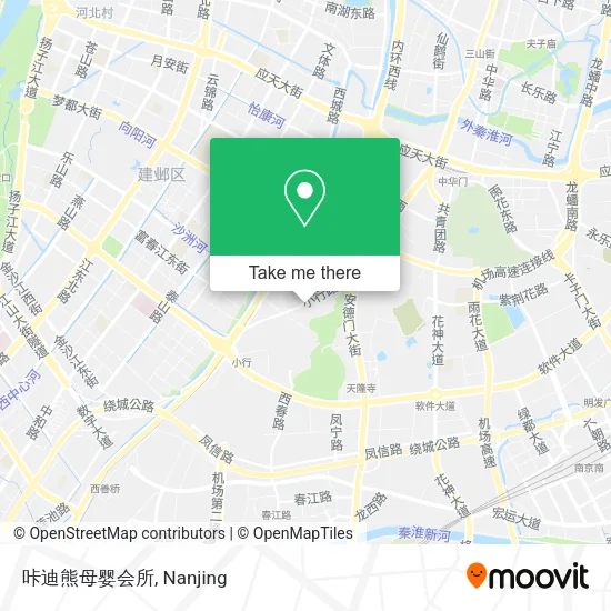 咔迪熊母婴会所 map