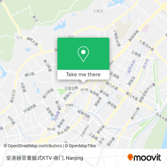 皇港丽音量贩式KTV-南门 map