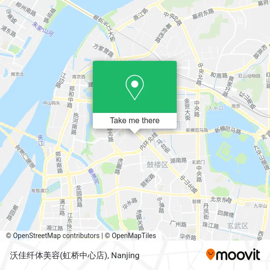 沃佳纤体美容(虹桥中心店) map