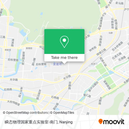瞬态物理国家重点实验室-南门 map