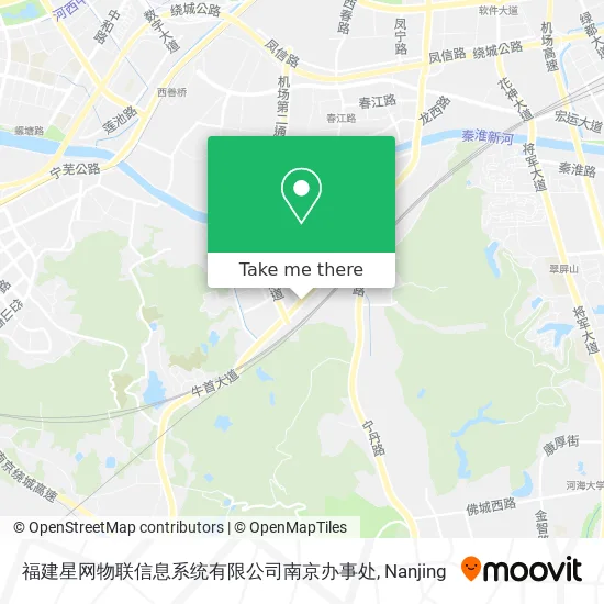福建星网物联信息系统有限公司南京办事处 map