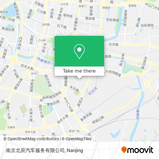 南京北辰汽车服务有限公司 map