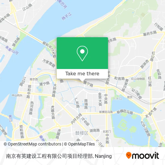 南京有英建设工程有限公司项目经理部 map