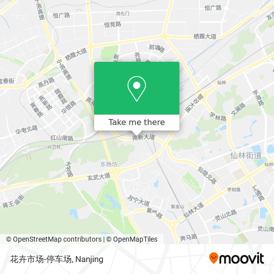 花卉市场-停车场 map