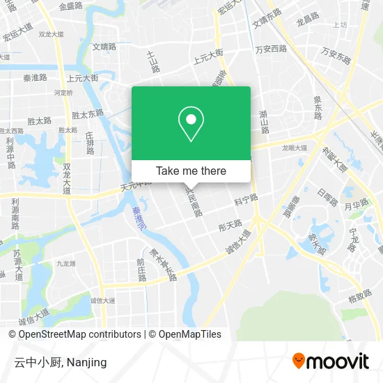 云中小厨 map