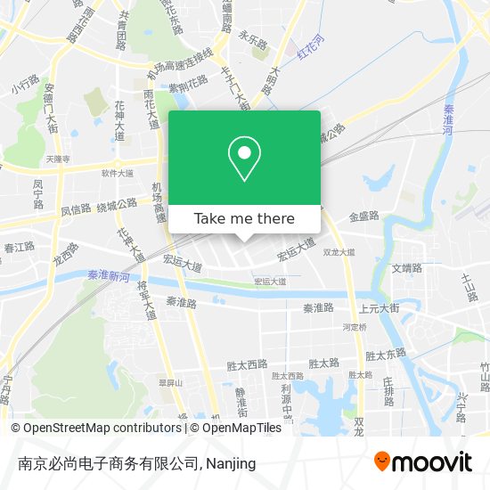 南京必尚电子商务有限公司 map
