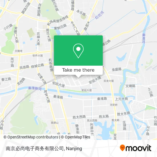 南京必尚电子商务有限公司 map