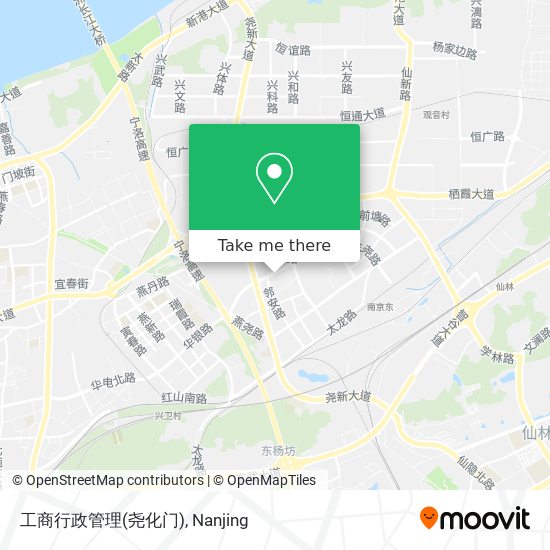 工商行政管理(尧化门) map