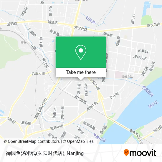 御园鱼汤米线(弘阳时代店) map