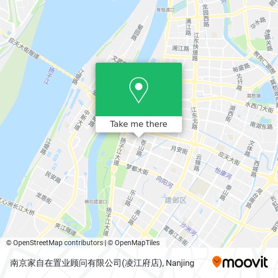 南京家自在置业顾问有限公司(凌江府店) map