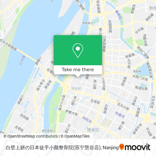 白壁上妍の日本徒手小颜整骨院(苏宁慧谷店) map
