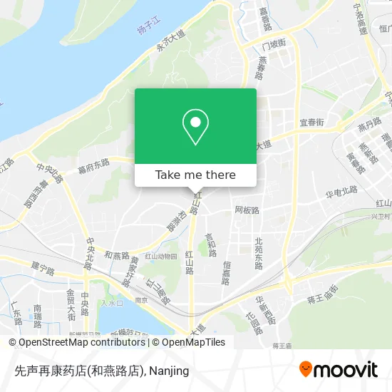 先声再康药店(和燕路店) map