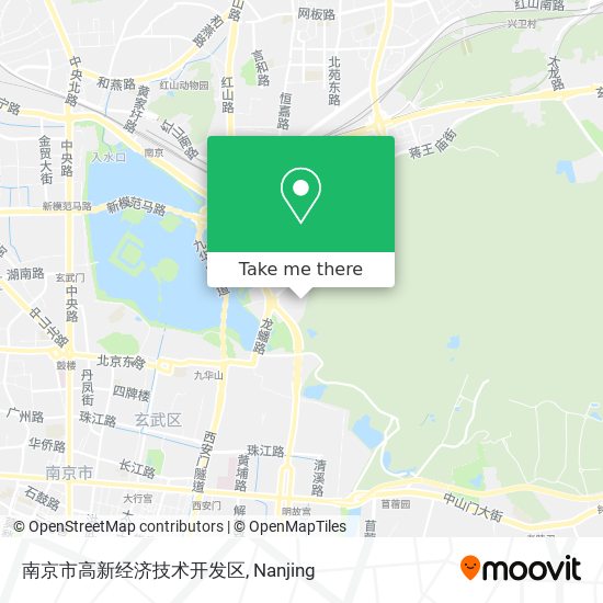 南京市高新经济技术开发区 map