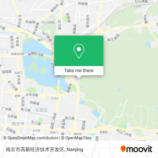 南京市高新经济技术开发区 map