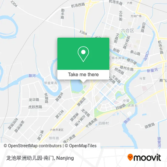 龙池翠洲幼儿园-南门 map