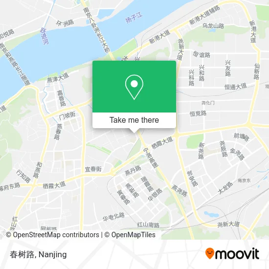 春树路 map