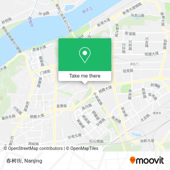 春树街 map