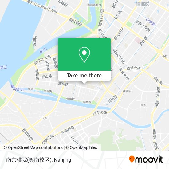 南京棋院(奥南校区) map