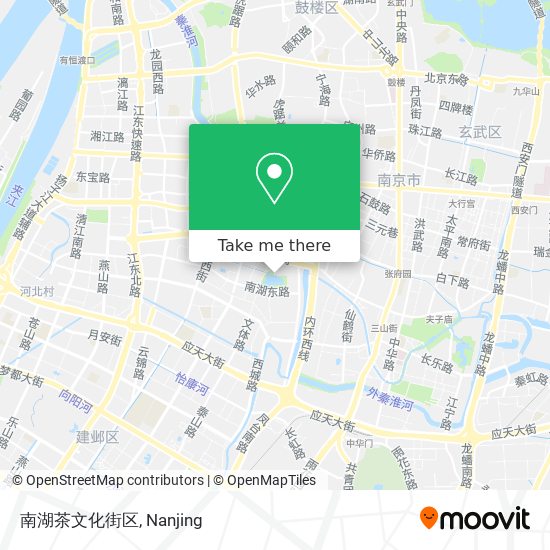 南湖茶文化街区 map