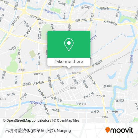吕堤湾盖浇饭(酸菜鱼小炒) map