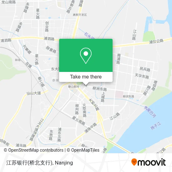 江苏银行(桥北支行) map