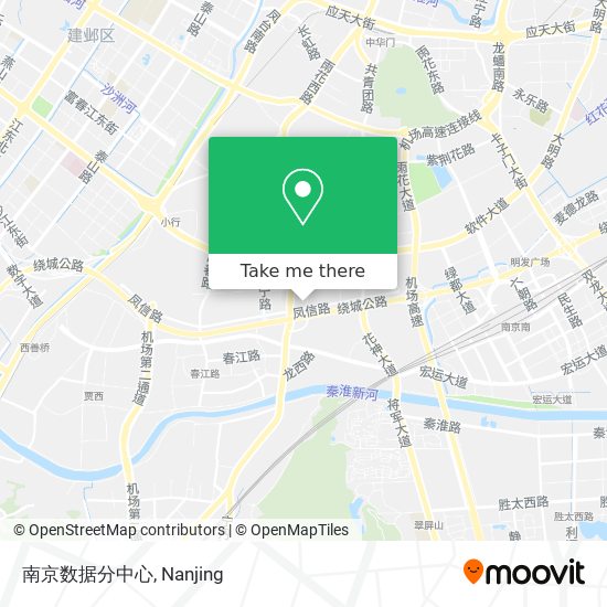 南京数据分中心 map